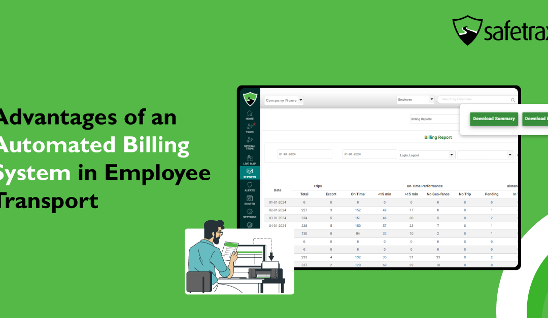 Advantages of an Automated Billing System in Employee Transport